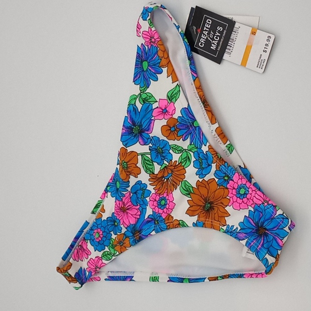 California Waves Hawaii Sunsets Hipster Bikini Bottoms Multicolor